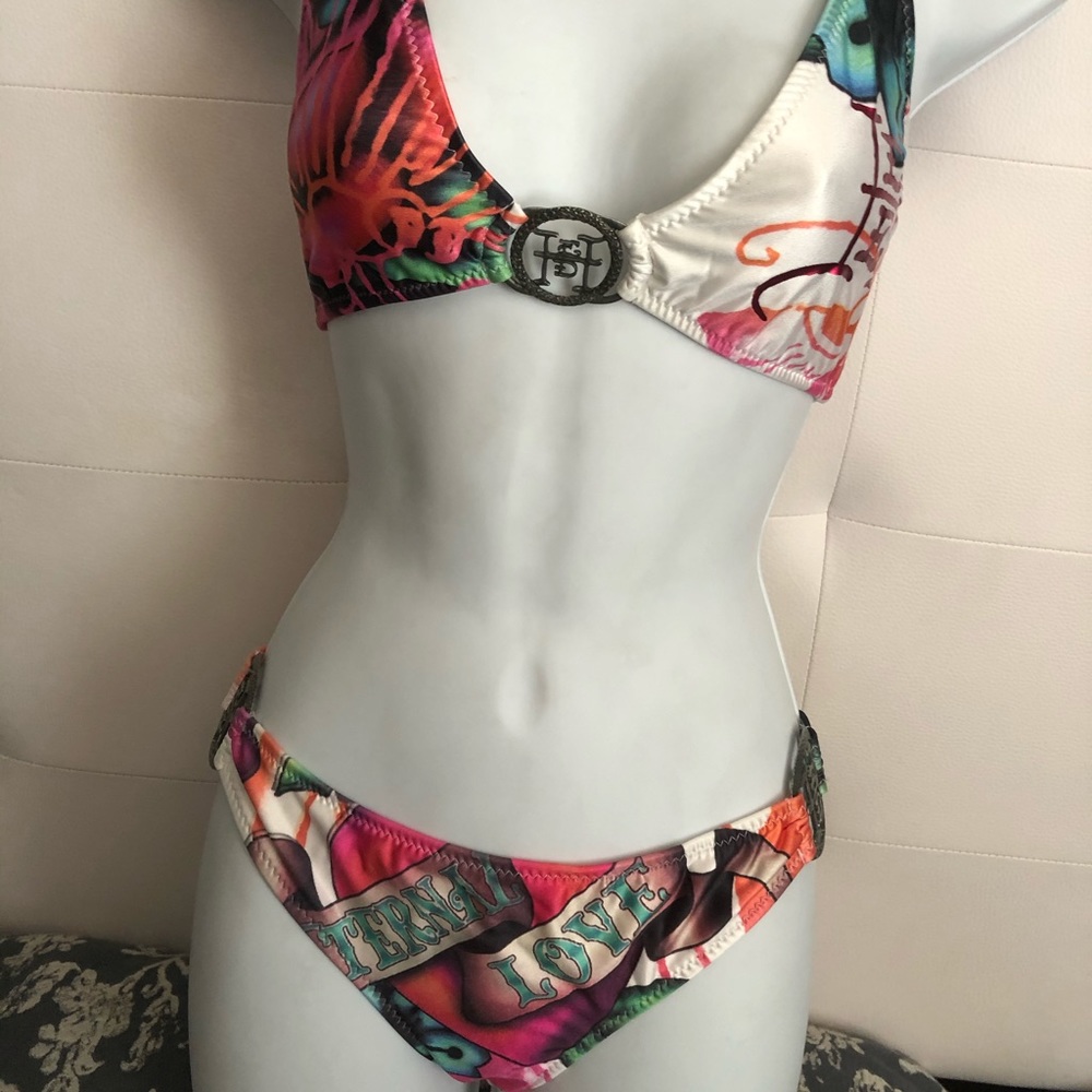 Y2k Ed Hardy  Bikini "Large“